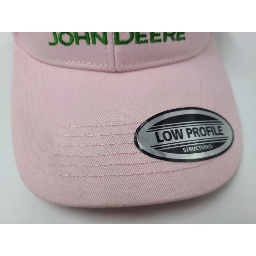 Women John Deere Low Profile Strapback Adjustable Hat Cap Nothing Runs‎ Like A